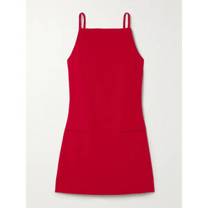 STAUD Red Sleeveless Dress